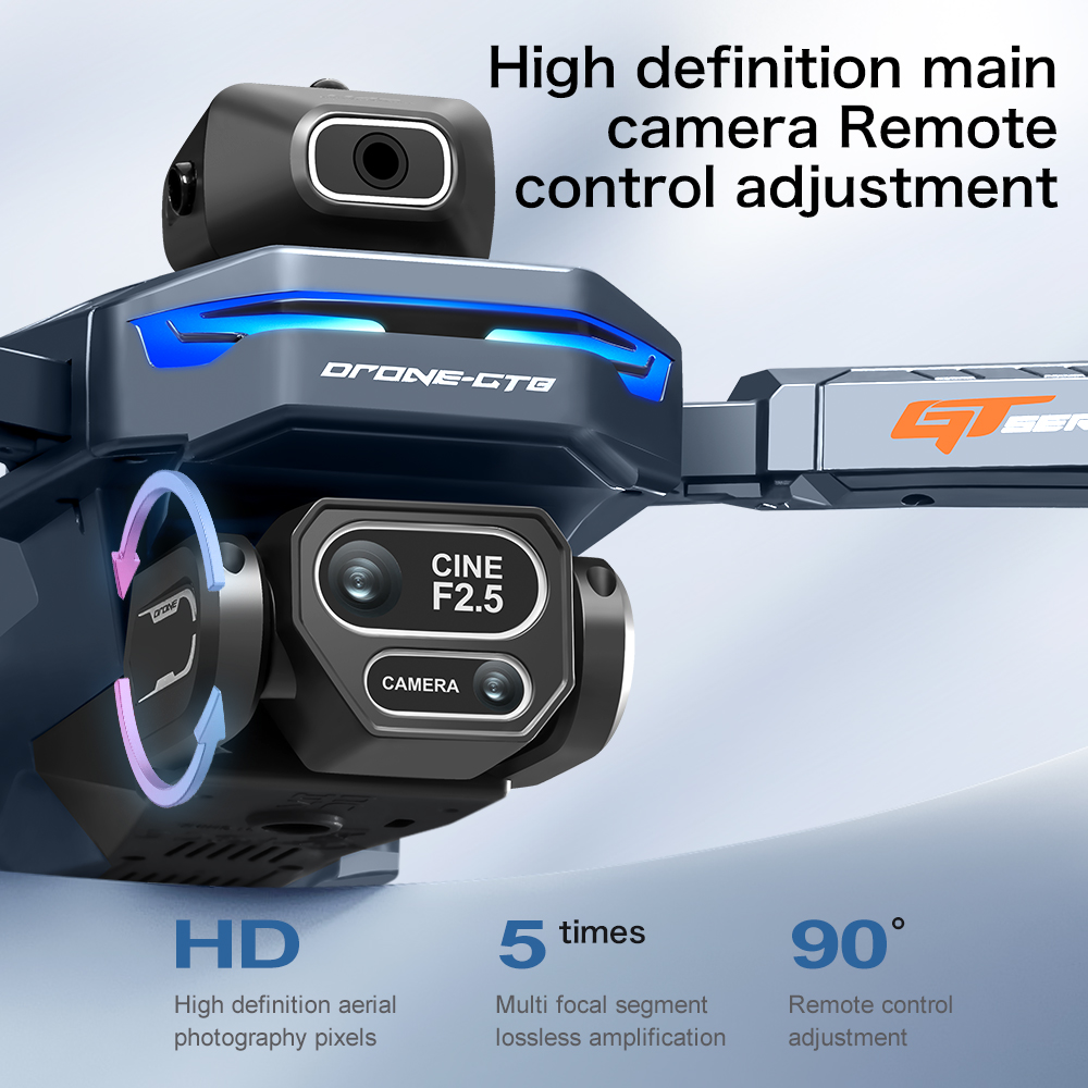 GT8 Drone 8K HD Professional D - огляд і ціна Drone Gt8 Rc