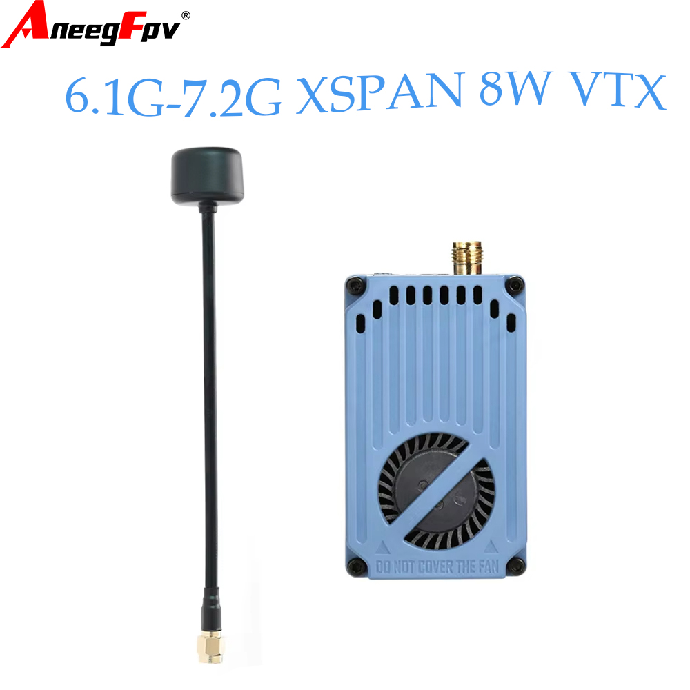 RUSHFPV 6.1‑7.2G 8W X61728 VTX - огляд і ціна Drone Rc Transmitter And Receiver