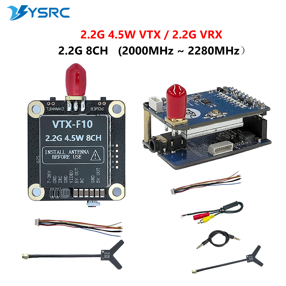 2.0-2.2G 4.5W VTX 8CH FPV Vide - огляд і ціна Vtx Video Transmitter