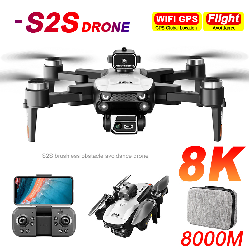 New S2S Drone 8K Professional  - огляд і ціна Drone Rc N2