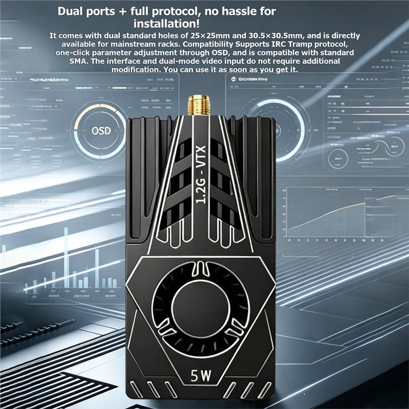 VTX For FPV Video Transmitter  - огляд і ціна Vtx Video Transmitter