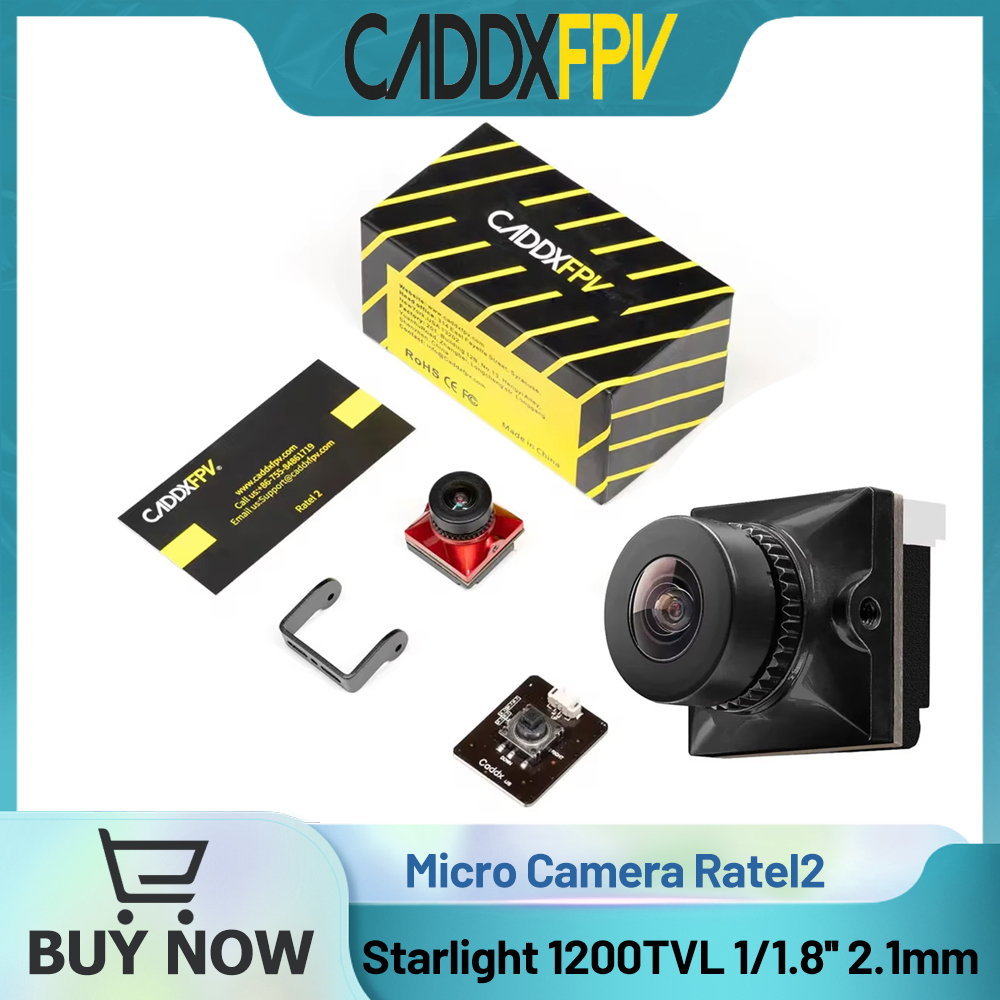 CADDX Micro FPV Camera Ratel 2 - огляд і ціна Drone Rc With Camera
