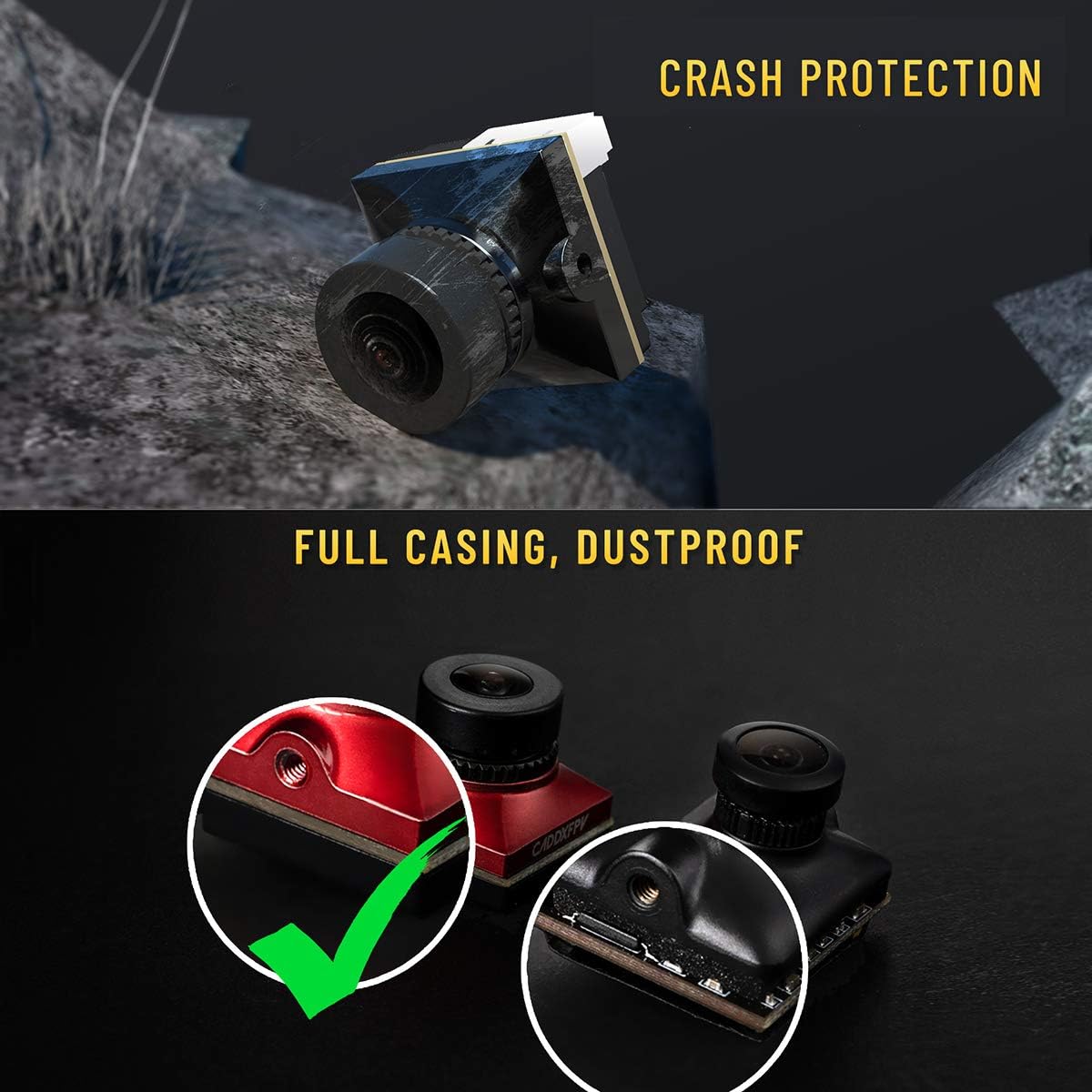 CADDX Micro FPV Camera Ratel 2 - огляд і ціна Drone Rc With Camera