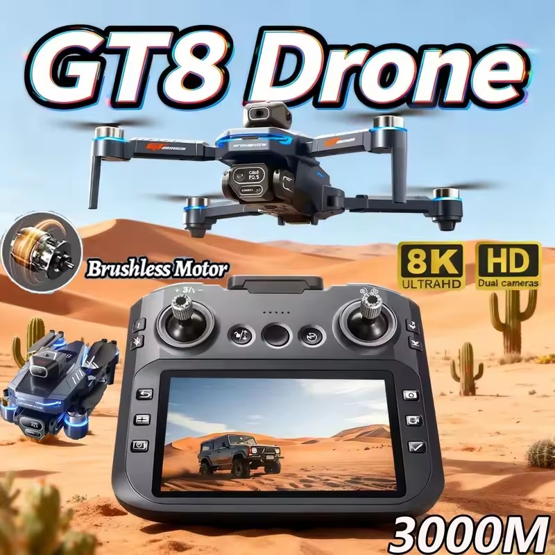 2026 NEW GT8 Drone 8K HD Camer - огляд і ціна Drone Gt8 Rc