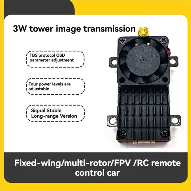 【NEW USER EXCLUSIVE】For 5-20KM - огляд і ціна Vtx Video Transmitter
