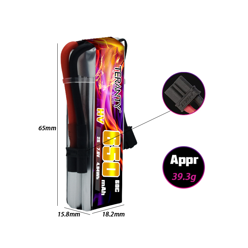 2/4/6/10PCS TERANTY 650mAh 2S  - огляд і ціна Drone Rc Kit