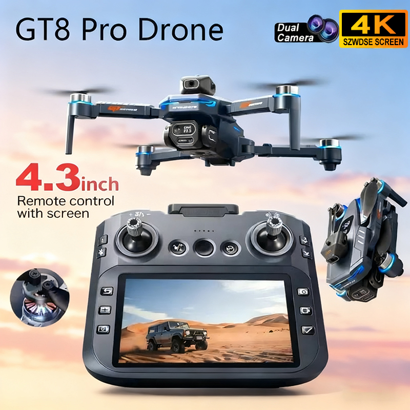 New Drone 4K HD GT8 Camera Obs - огляд і ціна Drone Gt8 Rc