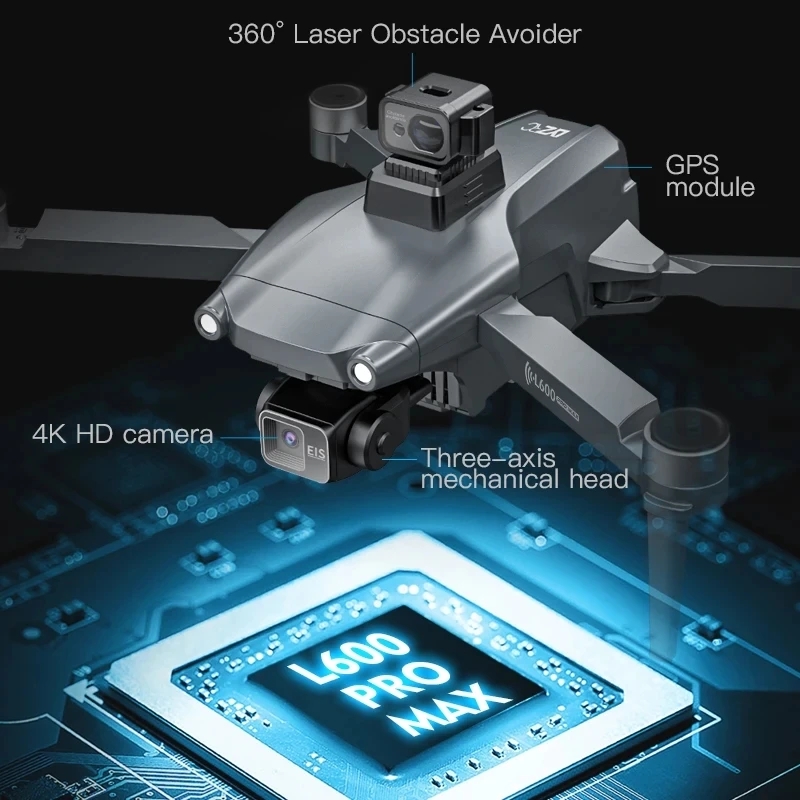 L600 PRO MAX GPS Drone Profess - огляд і ціна Gps Module Drone
