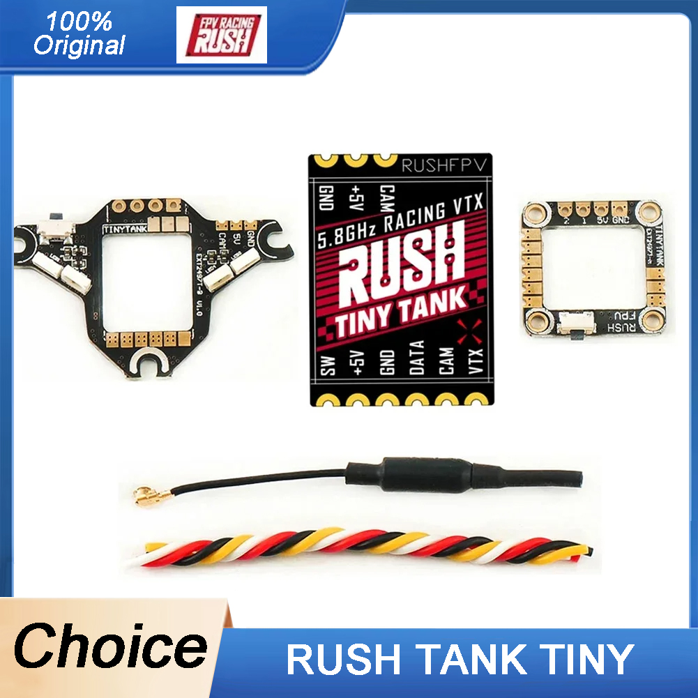 RUSHFPV Tiny Tank VTX 5.8GHz 3 - огляд і ціна Vtx Video Transmitter