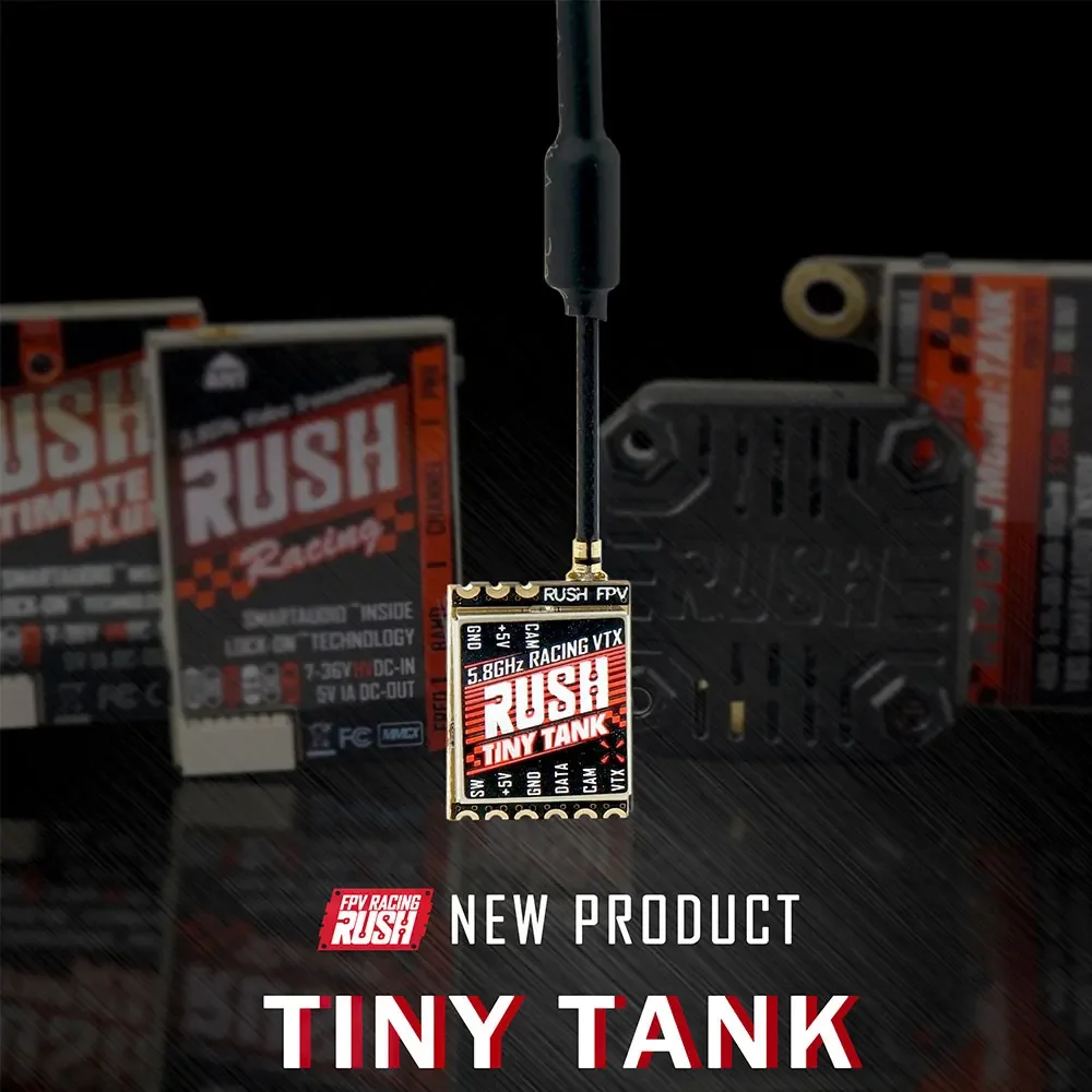 RUSHFPV Tiny Tank VTX 5.8GHz 3 - огляд і ціна Vtx Video Transmitter