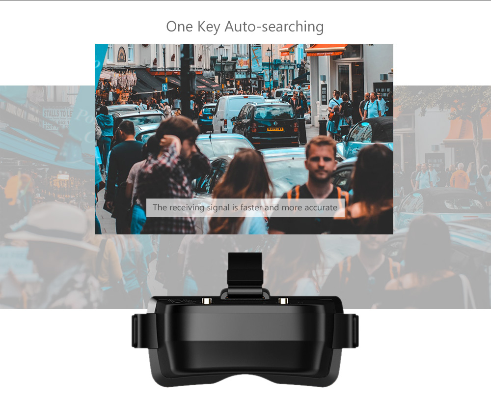 SLONWAKE 5.8G 48CH 4.2W VTX Tr - огляд і ціна Fpv Goggles Headset