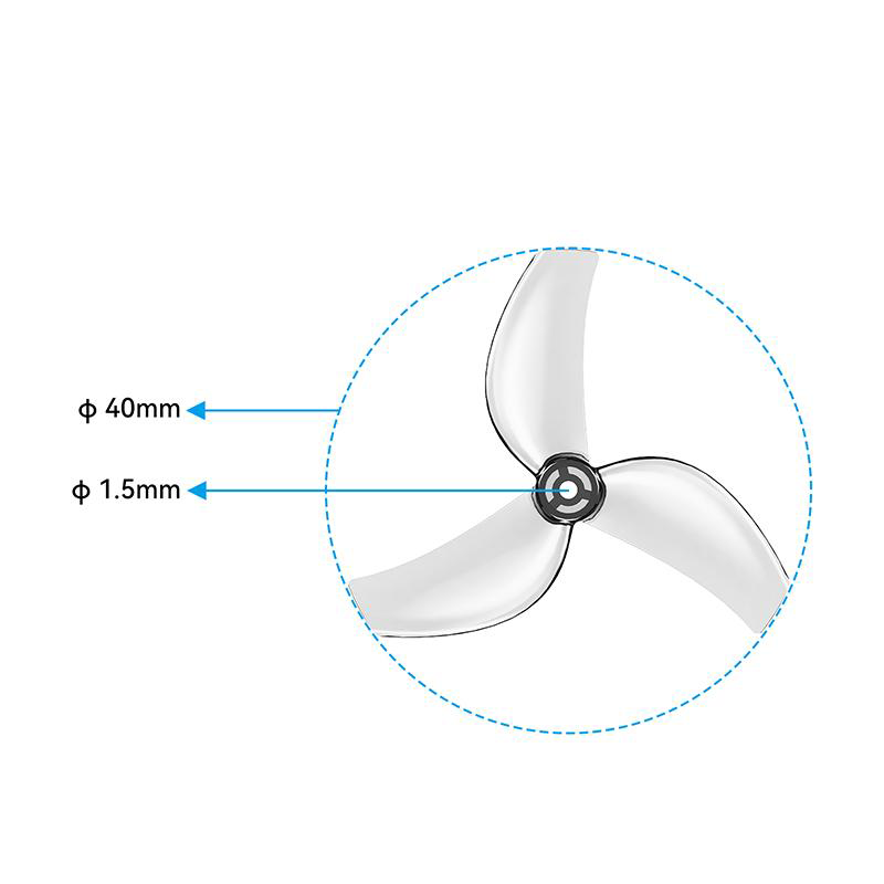 BETAFPV 12Pcs Gemfan 1611 3-Bl - огляд і ціна Rc Motor Drone