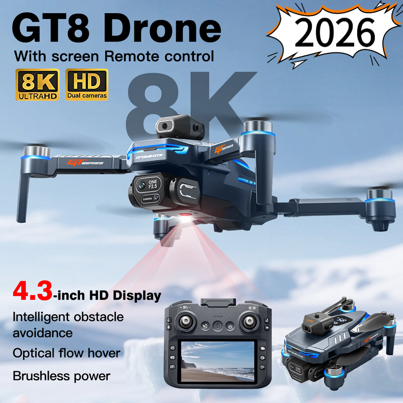 2026New GT8 Drone 8K Professio - огляд і ціна Drone Gt8 Rc