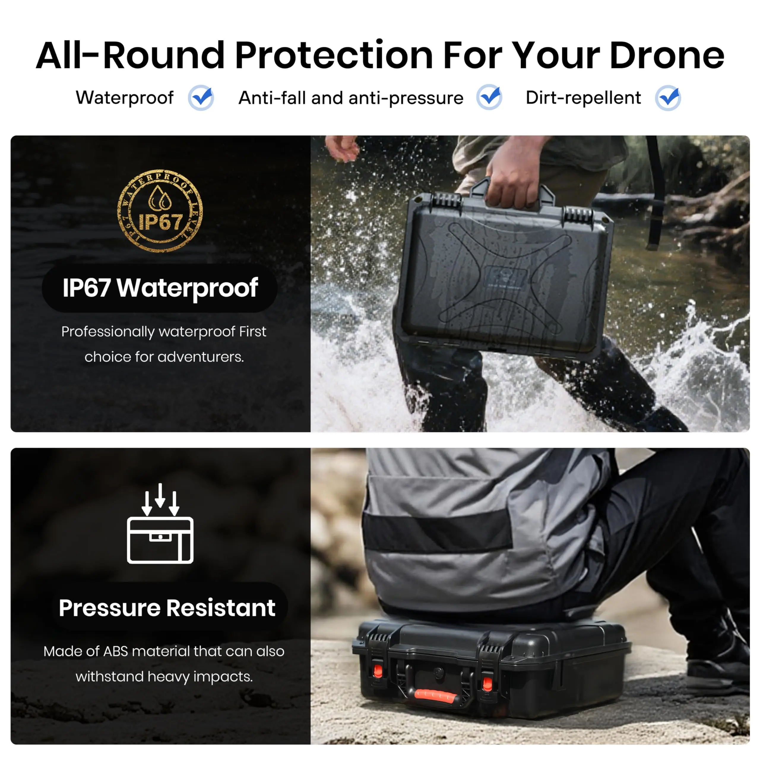Waterproof Hard Carrying Case  - огляд і ціна Drone Dji Rc Mini 3