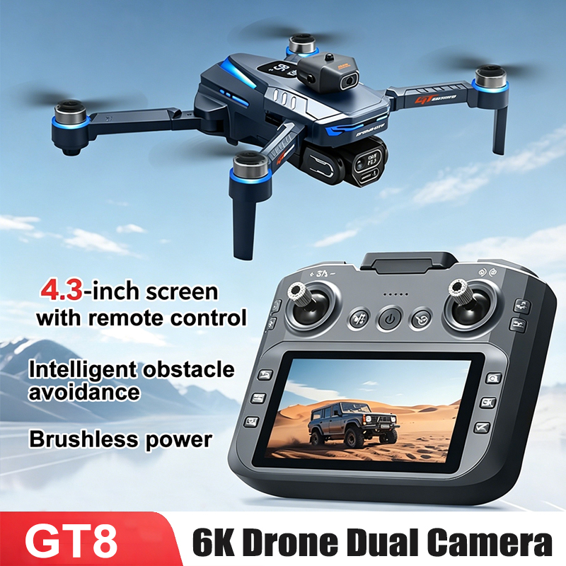 3.7V 1300mAh GT8 Drone 4.3inch - огляд і ціна Drone Gt8 Rc