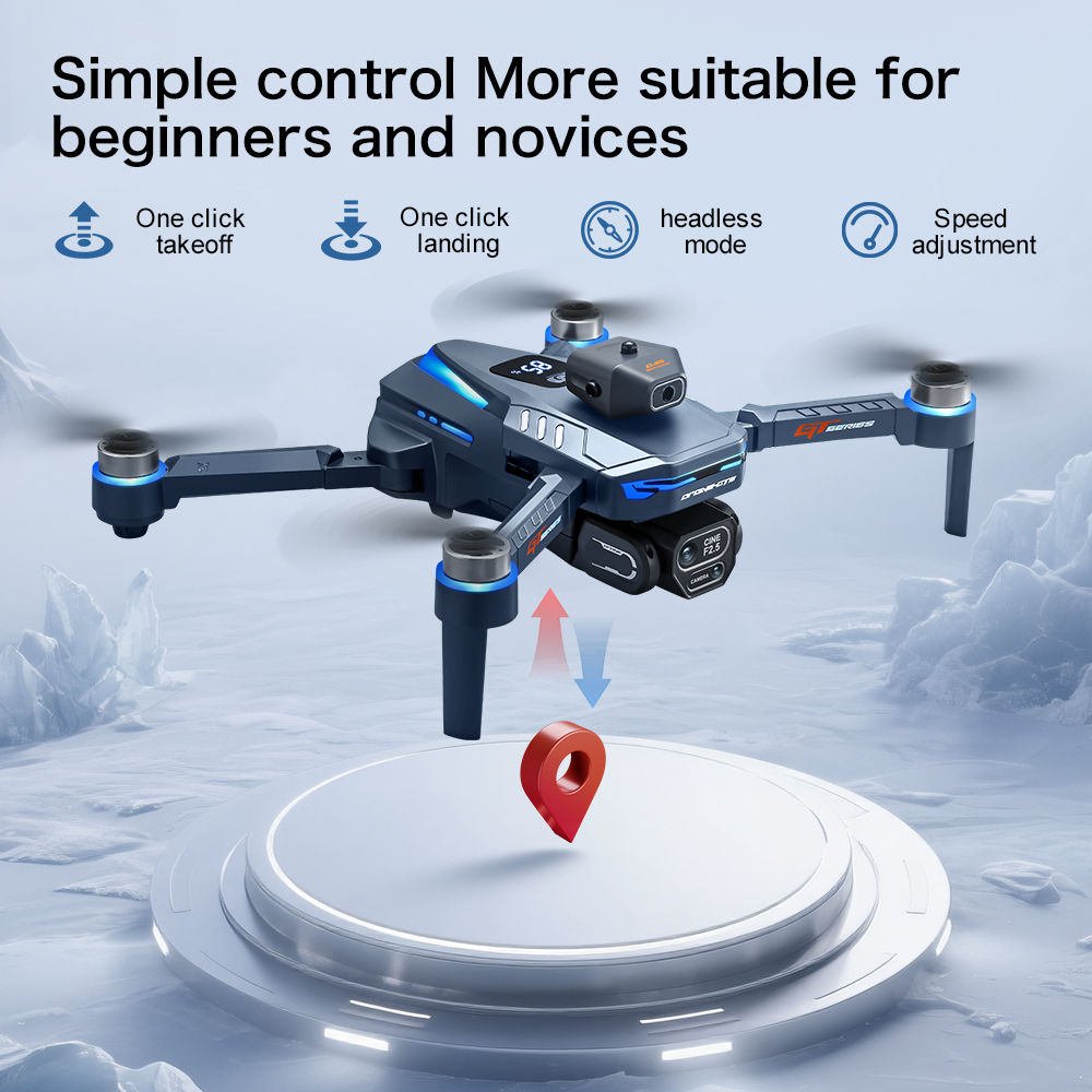 Drone GT8 4K Brushless Motor C - огляд і ціна Drone Gt8 Rc