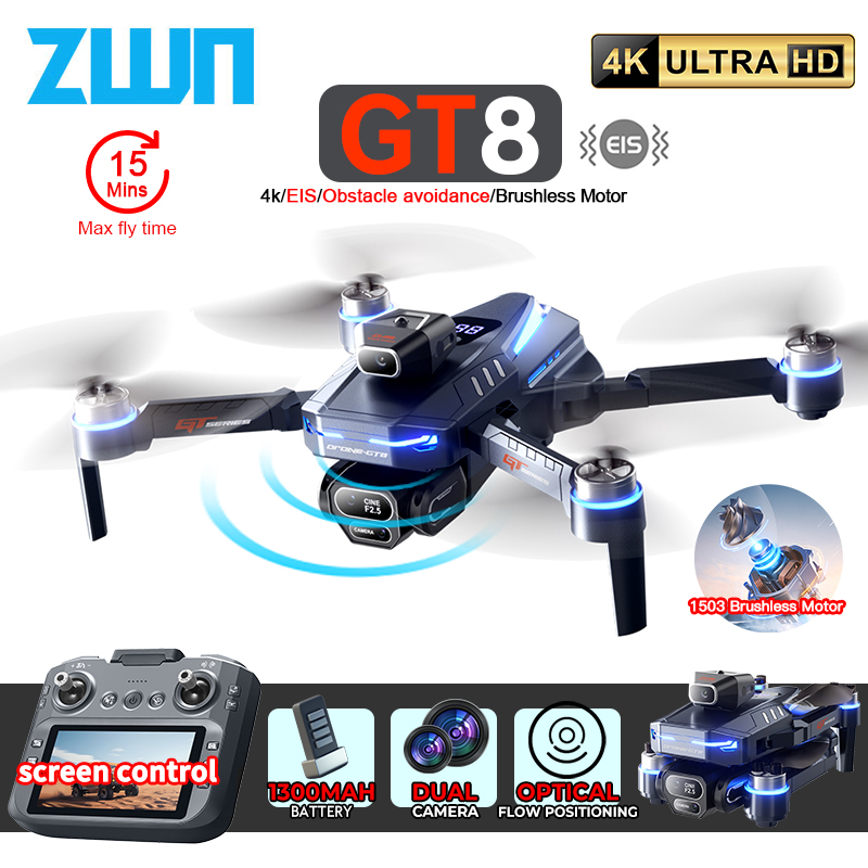 GT8 Mini Drone 4K HD Camera Ae - огляд і ціна Drone Gt8 Rc