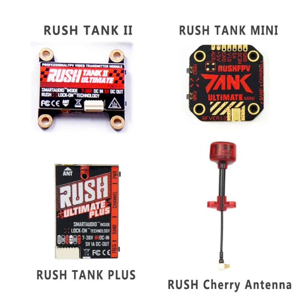 RUSH TANK Ultimate II/Mini/PLU - огляд і ціна Vtx Video Transmitter