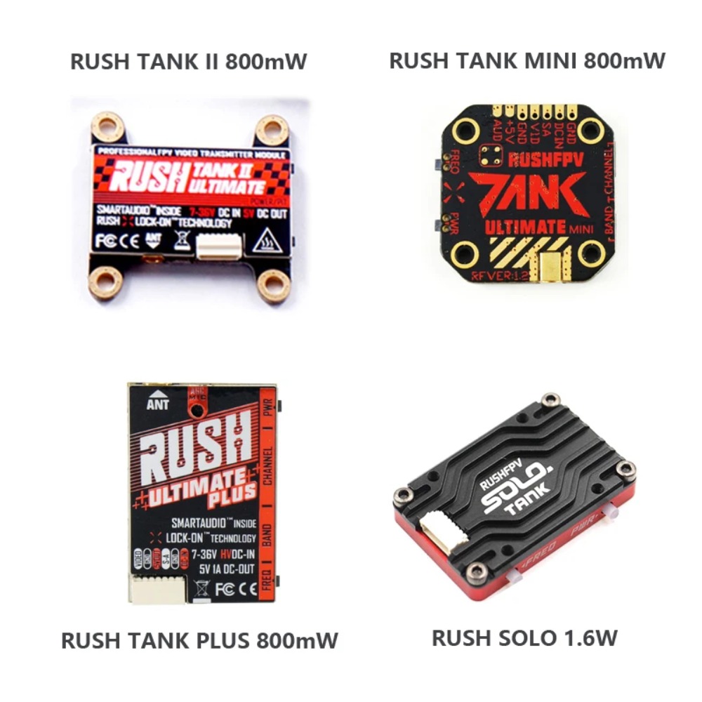 RUSH TANK Ultimate II/Mini/PLU - огляд і ціна Vtx Video Transmitter