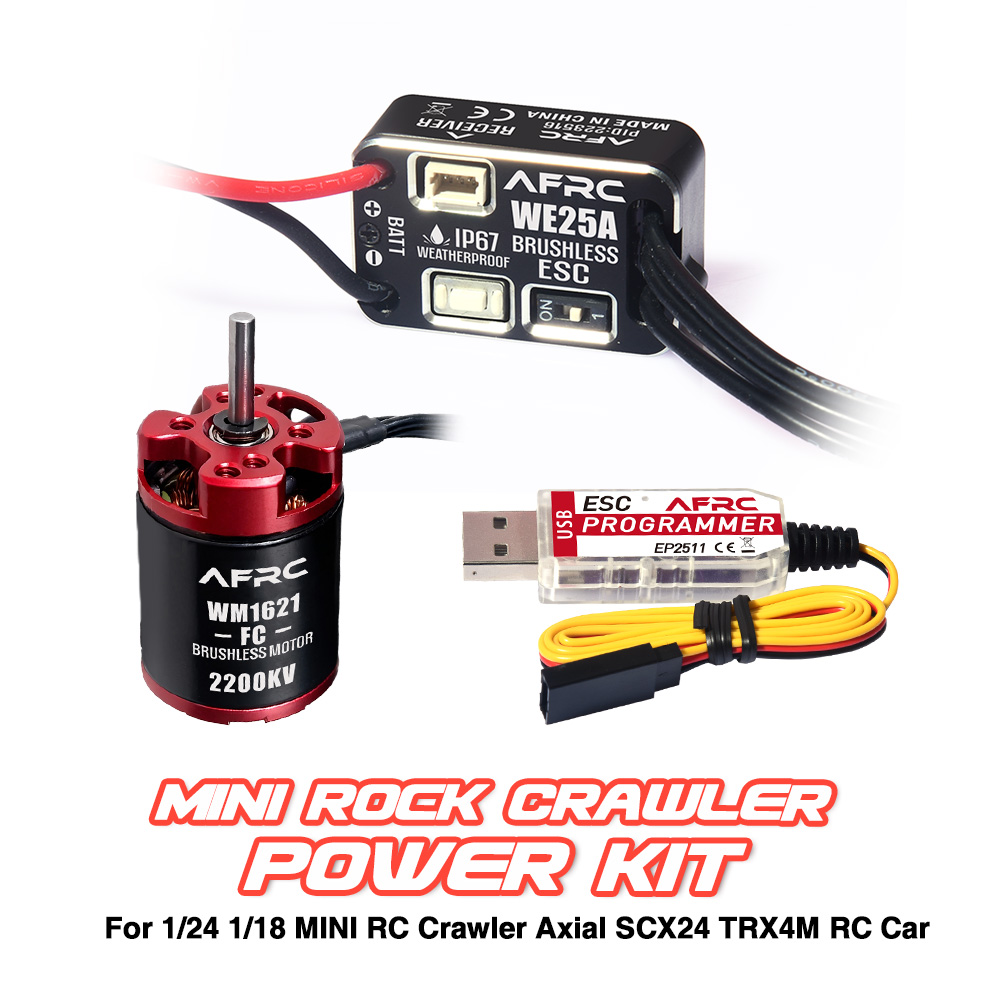 AFRC ESC 25A Brushless Power K - огляд і ціна Rc Motor Drone