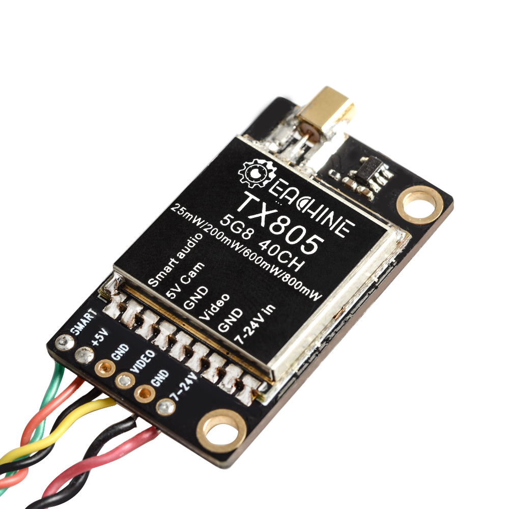 Eachine TX805 VTX 5.8G 40CH 25 - огляд і ціна Drone Smart Rc
