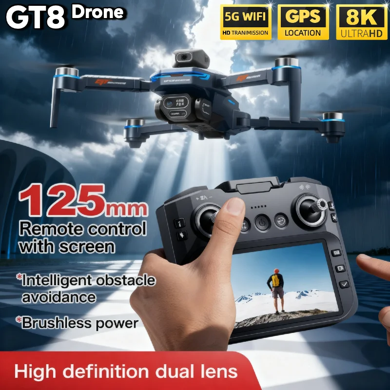 LSRC GT8 Foldable RC Drone Dua - огляд і ціна Drone Gt8 Rc