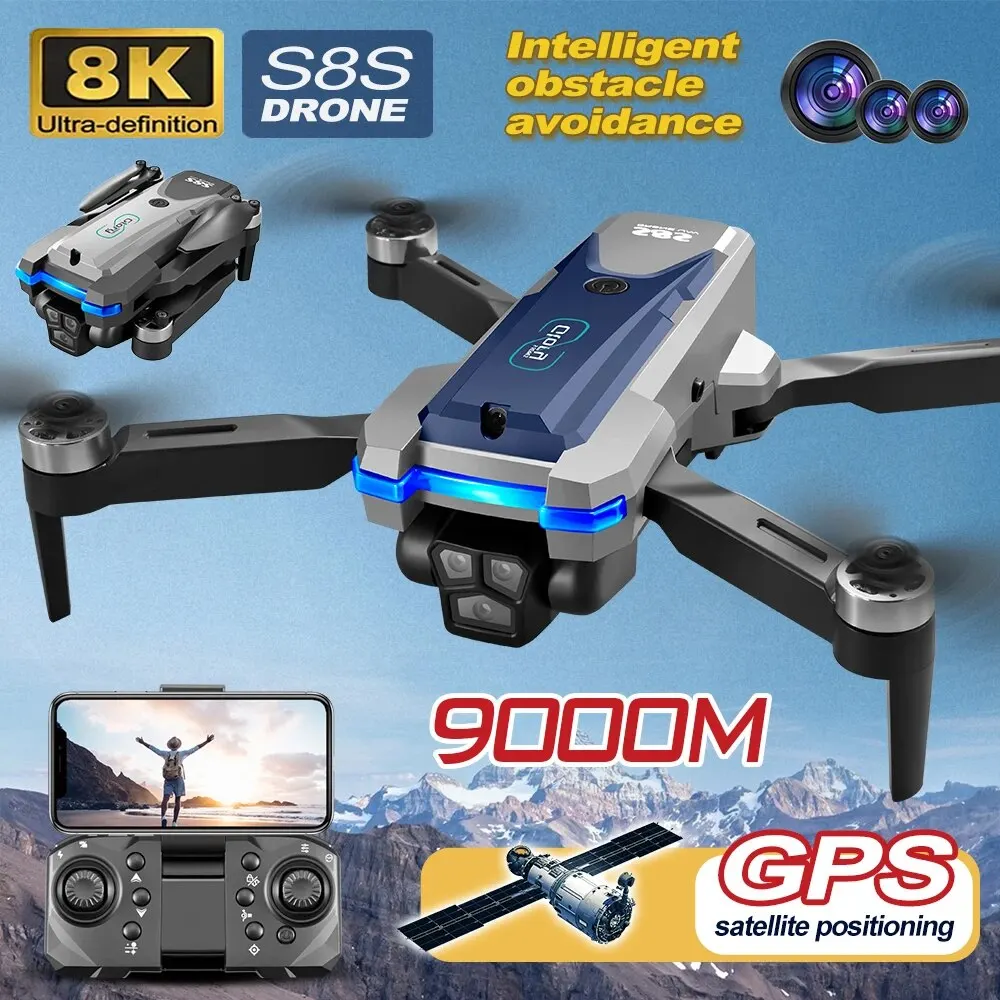 S8S GPS Drone 5G Wifi 8K HD Du - огляд і ціна Gps Module Drone
